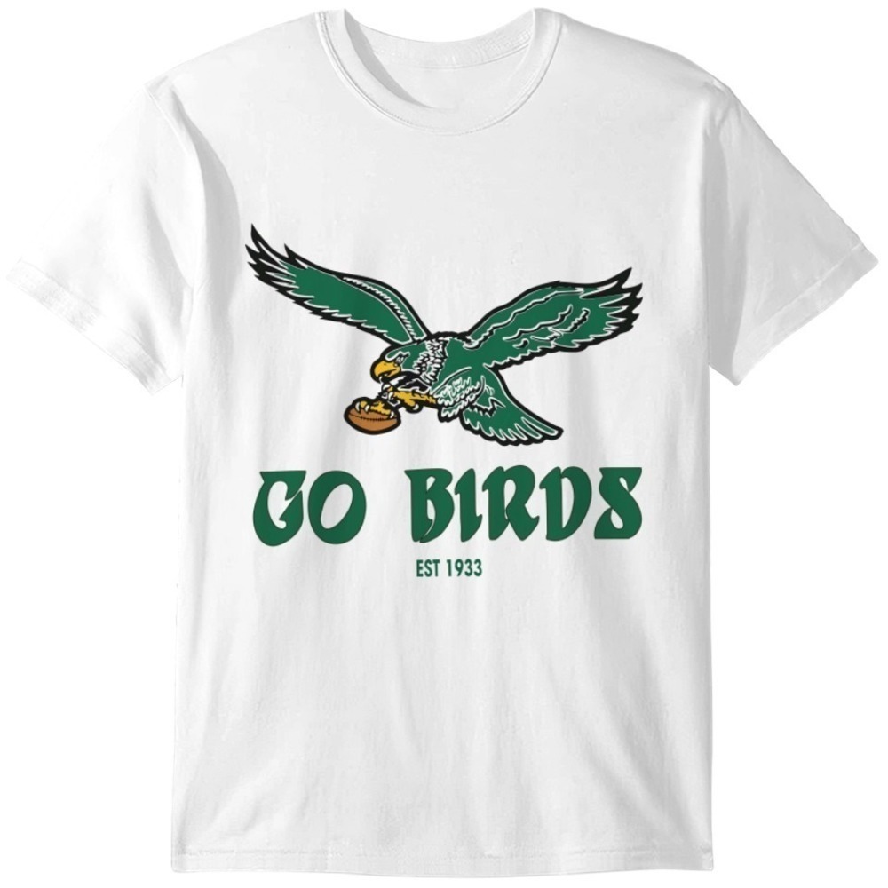 Go Birds Est 1933 T Shirts  Eagles Philadelphia Shirt
